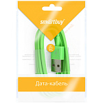 Дата-кабель Smartbuy USB - 8-pin для Apple, 1,2 м, зеленый (iK-512c green)
