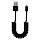 Дата-кабель Smartbuy USB - 8-pin для Apple, спиральный, длина 1,0 м, черный (iK-512sp black)