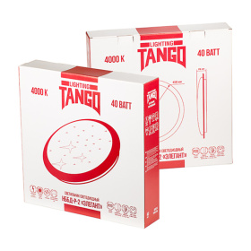 Светильник LED "ЭЛЕГАНТ" 40 Вт НББД-Р-2 (450*85,осн. 350мм) без ДУ 5500К с кантом TANGO 