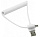 Дата-кабель Smartbuy USB- micro USB.спиральный дл.1.0м, белый iK-12sp