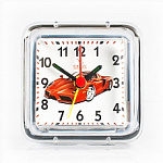 Будильник Б1-050 ВЕГА Красная машина