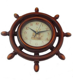 Часы "Штурвал" арт 2008E большие