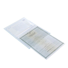 Папка для свидетельства о рождении мальчика 1204840