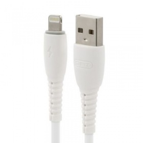 USB-кабель BYZ BC-026i AM-8pin (Lightning)  2 метра, 5A, ПВХ, белый
