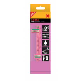 Kodak Disposable Razor MAX 2, pink, станок однораз (8 pack) 