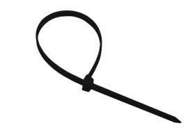 Хомут нейлон 200*4,0мм 100шт черный профессиональный 07-0201-1
