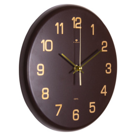 Часы 2626-003 корпус коричневый из металла "Классика"