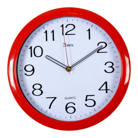 Часы 6026 R корпус красный "Классика"