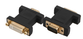 ПЕРЕХОДНИК шт.VGA - гн.DVI-I позолоченный GOLD REXANT 17-6808