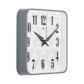 Часы 1918-109 корпус серый квадрат "Геометрия"