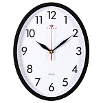 Часы 2720-101В корпус черный овал 