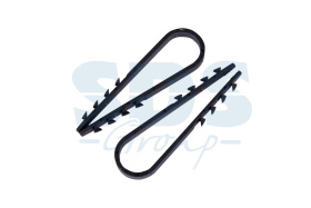 Дюбель-хомут 19-25 черный (100 шт.)  PROCONNECT(Z) 07-4523