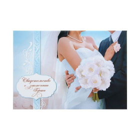 Папка для свидетельства о заключении брака 1300373  