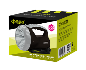 Фонарь ФАZА AccuF6-L3W-bk (черный)