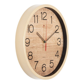 Часы 3027-17 корпус бежевый "Эко" 