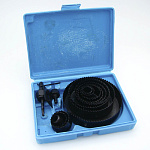 Набор кольцевых коронок по дереву X-PERT 16 предметов, 19-127мм, в кейсе