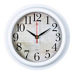 Часы 2121-002 корпус белый 