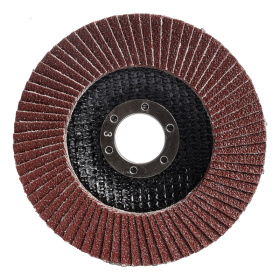 Диск зачистной 115 мм, наждачный, лепестковый, 80 грит, посадка 22 мм  Smartbuy tools