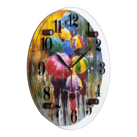 Часы 3030-781 стекло "Дождливый день" 