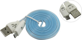 Дата-кабель Smartbuy USB - micro USB, с индикацией заряда, длина 1,2 м (iK-12s)/500