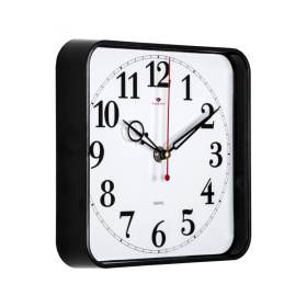 Часы 1918-108 корпус черный квадрат "Классика"