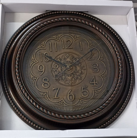 Часы арт 2650Z-1 косичка, т-корич+ белые