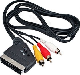 Шнур Сигнал Ск-3RCA 1,5 м (шт/шт) с переключателем 6931