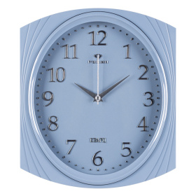 Часы 2832-008 корпус синий прямоугольник "Классика"