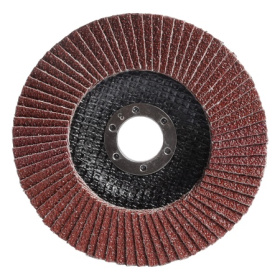 Диск зачистной 125 мм, наждачный, лепестковый, 40 грит, посадка 22 мм  Smartbuy tools