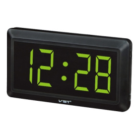 Часы VST780-2 зелен.цифры