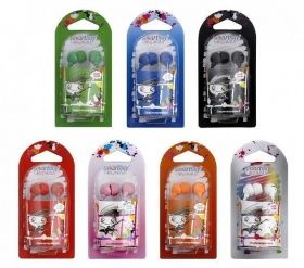 Внутриканальные стерео наушники SmartBuy Color Trend SBE-3300 красные