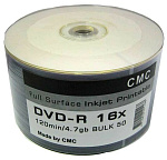 Диск DVD-R 4,7 GB 16x Bulk/50 (CMC)