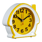 Будильник В6-004 корпус белый с желтым 