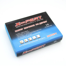 Набор кольцевых коронок по дереву X-PERT 16 предметов, 19-127мм, в кейсе