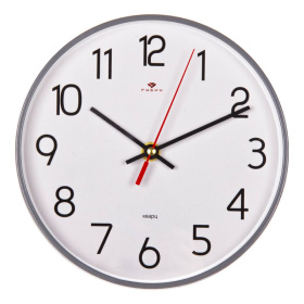 Часы 2019-111Gr корпус серый "Классика"