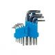 Набор ключей TORX c отверст. 9 шт, TORX:10,15,20,25,27,30,40,50, CR-V,Smartbuy tools/48