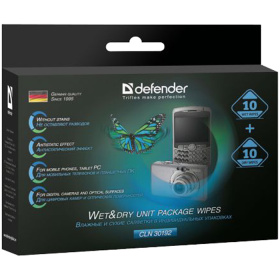 Салф.влажн.и сухие CLN30192 (1+1шт) DEFENDER поштучно!