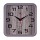 Часы 2223-012 корпус серый квадрат "Текстура дерева"
