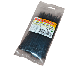 Хомут nylon 200 x 3, 6 мм 100 шт чёрный REXANT 07-0201