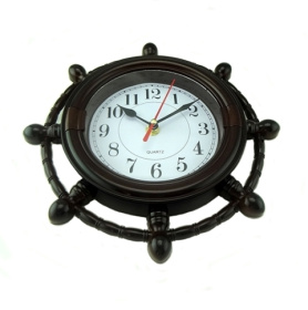 Часы "Штурвал" арт 35028 малые