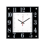 Часы 3636 А4 корпус черный 