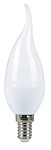 Светодиод.Свеча на ветру мат.лампа Smartbuy -С37-05W/4000/Е14