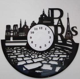 Часы из виниловой пластинки (в ассортименте)