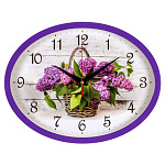 Часы 2720-113 корпус фиолетовый овал 