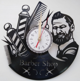 Часы из виниловой пластинки (в ассортименте)