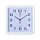 Часы 7667 W корпус белый квадрат "Классика"