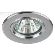 Светильник KL58 SL литой алюмин. MR16 12V 50W серебро