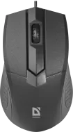 Проводная оптическая мышь Optimum MB-270 черный,3 кнопки,1000 dpi DEFENDER