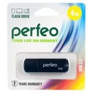 Флеш-карта USB 4Gb Perfeo C05 Black
