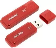 Флеш-карта USB 32Gb Smart Buy Dock red